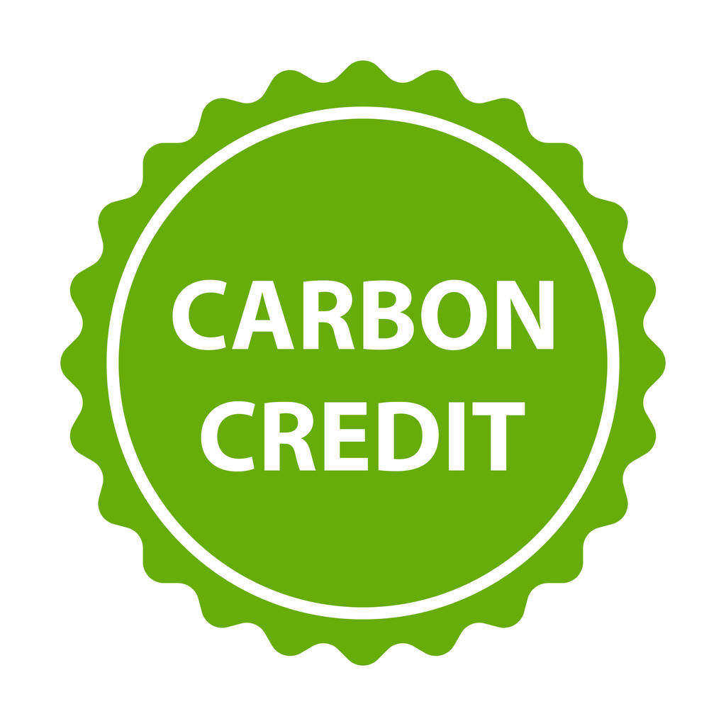 Carbon credit icon